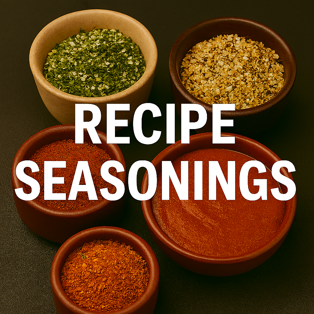 Recipe Seasonings