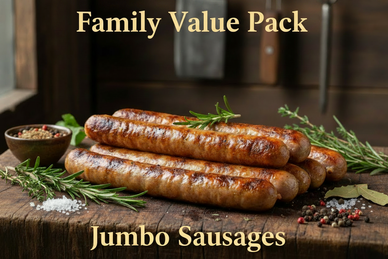 Family Value Pack- Jumbo Sausages