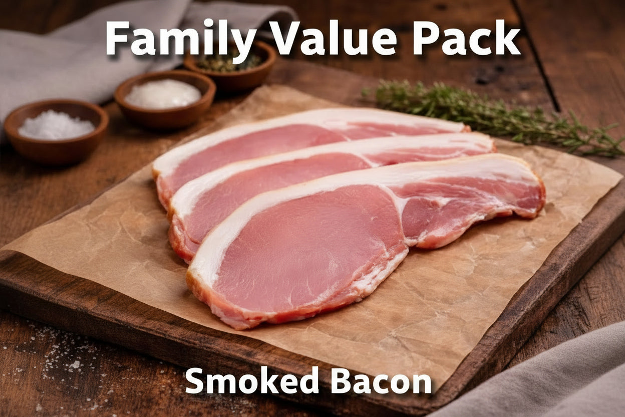 Family Value Pack- Smoked Back Bacon